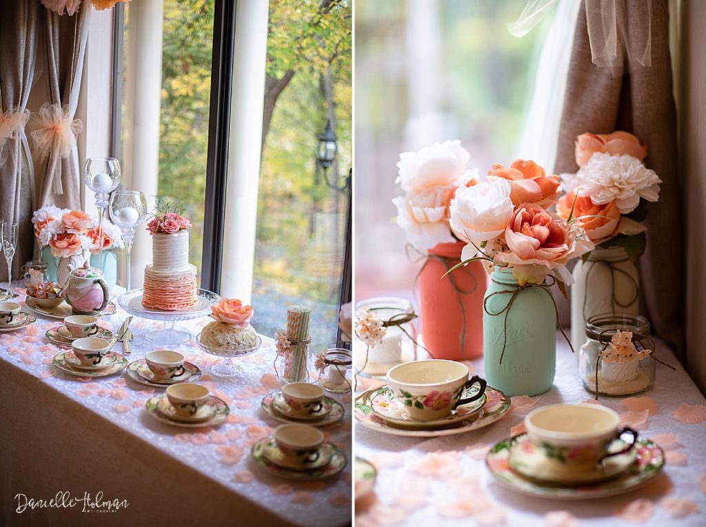 Tea and flowers at Creekside Inn, Sedona